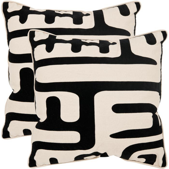 Orren Ellis Square Geometric Pillow Cover & Insert & Reviews Wayfair